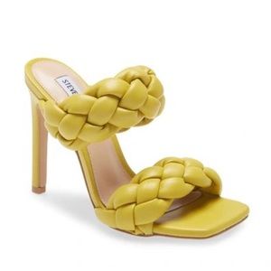 STEVE MADDEN Kenley Heeled Sandal In Citron